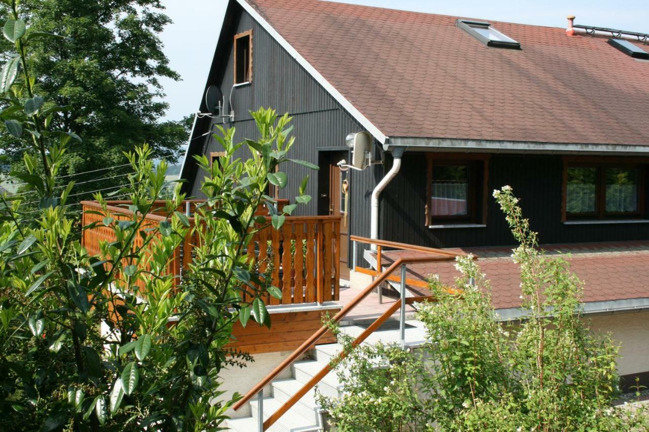 Ferienwohnung Hesse Am Wachberg Saupsdorf Extérieur photo
